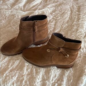 Cole Haan Dark Brown Suede Boots